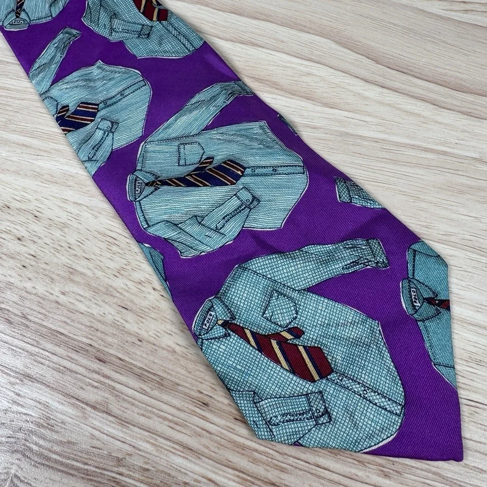 Vintage Polo Ralph Lauren Tie Silk 90's Preppy Sophisticated Luxury Old Money